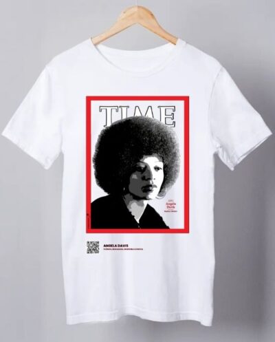 Camiseta Angela Davis – Plus Size