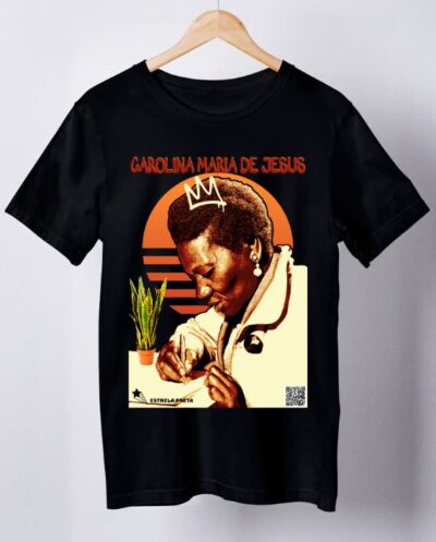 Camiseta Carolina Maria de Jesus (QR Code)