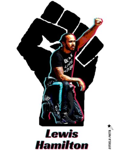 Camiseta Lewis Hamilton – Plus Size