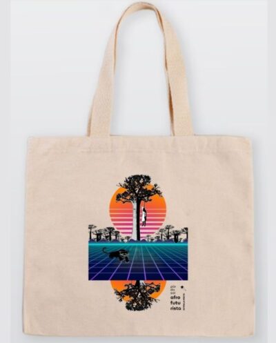 Ecobag Afrofuturista Pôr do Sol