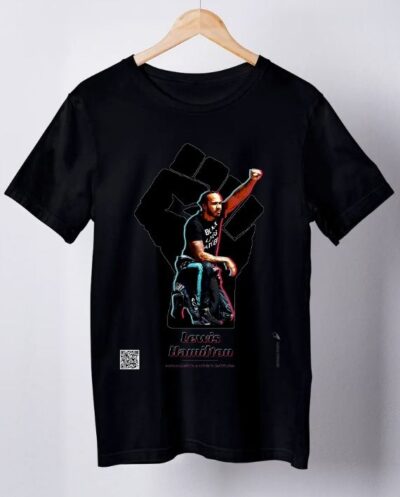 Camiseta Lewis Hamilton (QR Code)