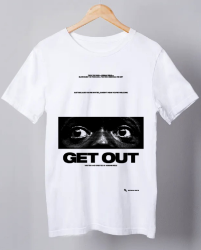 Camiseta Get Out (Corra!) – Plus Size