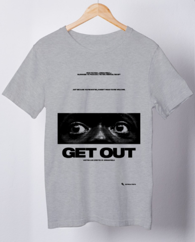 Camiseta Get Out (Corra!) – Plus Size
