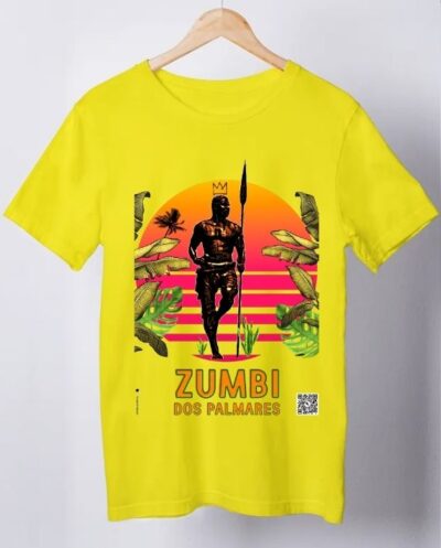 Camiseta Zumbi dos Palmares (QR Code)