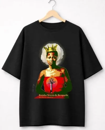 Oversized Rainha Tereza de Benguela