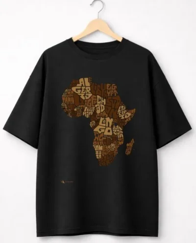 Oversized África Brown Tipografia