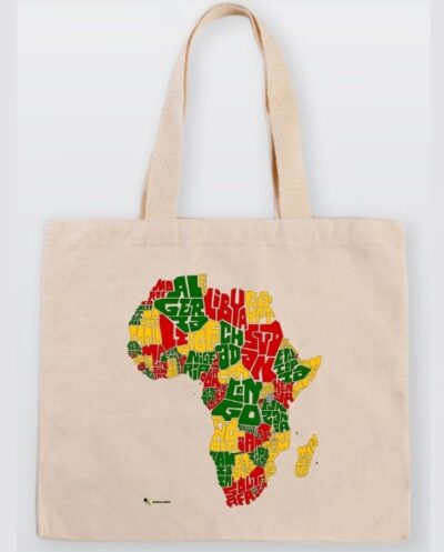 Ecobag África Rasta Tipografia