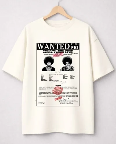Oversized Angela Davis Wanted