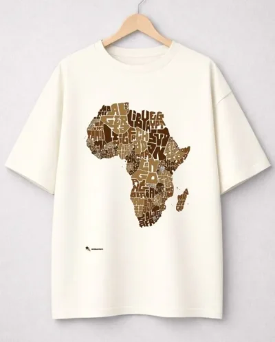 Oversized África Brown Tipografia