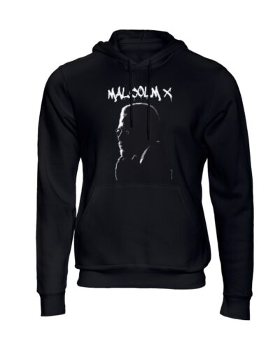 Moletom Canguru Malcolm X Black