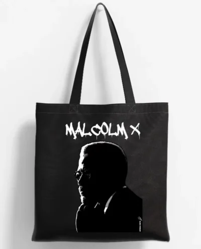 Ecobag Malcolm X Black