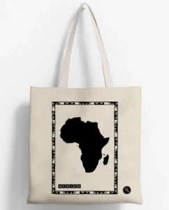 Ecobag &Aacute;frica Black