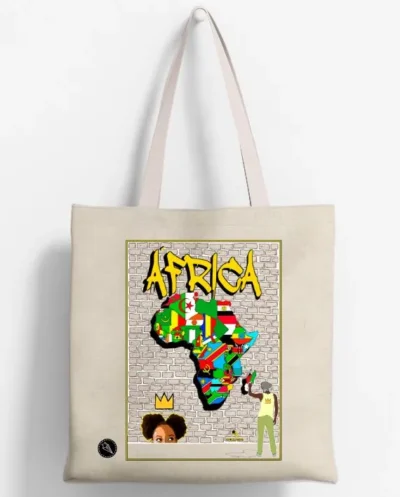 Ecobag África Bandeiras