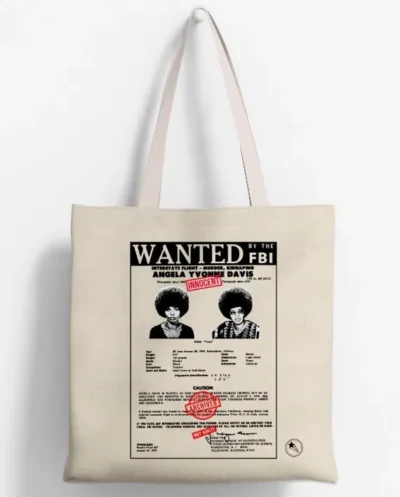 Ecobag Angela Davis Wanted