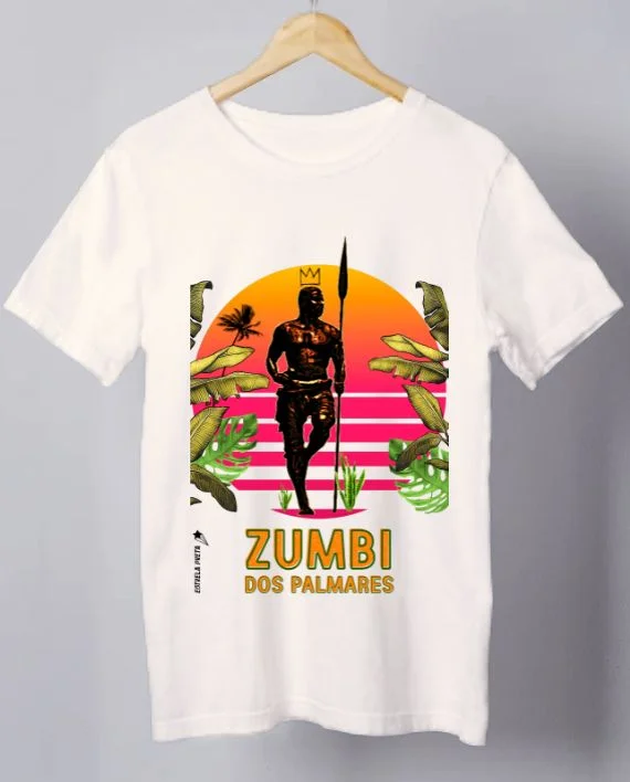 Camiseta Zumbi dos Palmares - Imagem 7