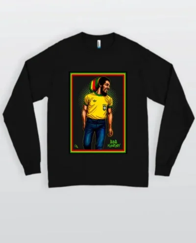 Manga Longa Bob Marley – Brasil