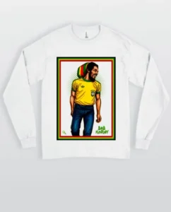 Manga Longa Bob Marley - Brasil