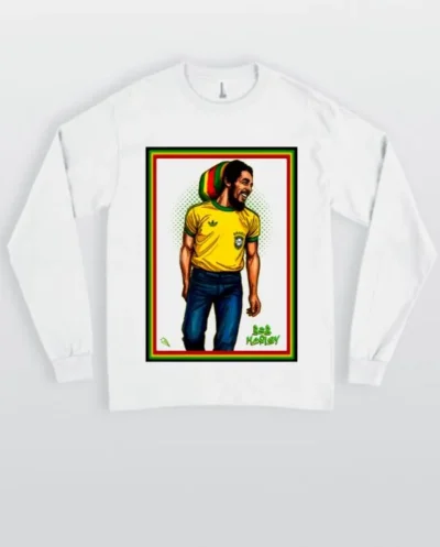 Manga Longa Bob Marley – Brasil