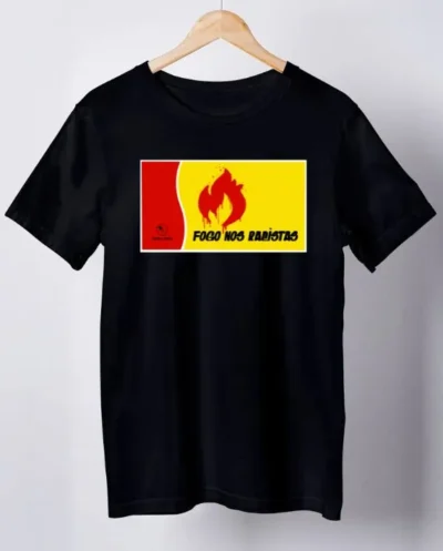 Camiseta Fogo Nos Racistas II – Plus Size
