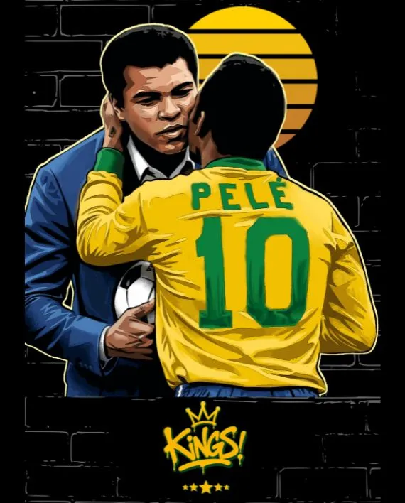 Camiseta Pelé & Ali - Imagem 8