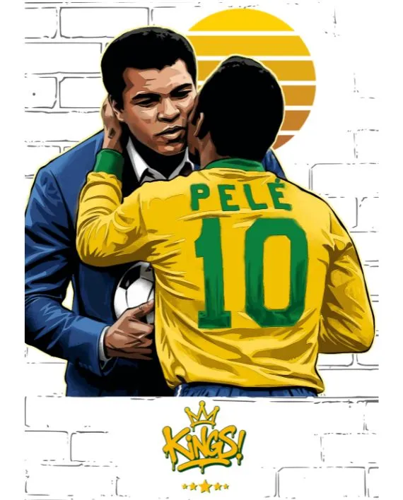Camiseta Pelé & Ali - Imagem 7