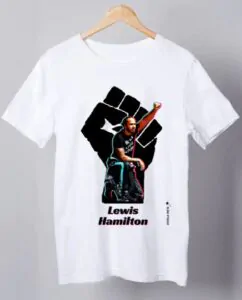 Camiseta Lewis Hamilton - Plus Size