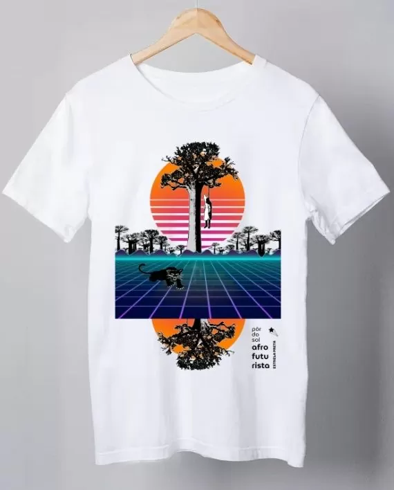 Camiseta estampada O Sol Há De Brilhar - AMP