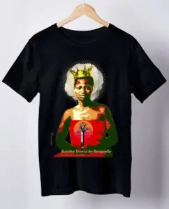 Camiseta Rainha Tereza de Benguela - Plus Size