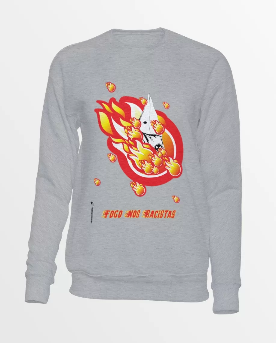 Moletom Fogo Nos Racistas - Imagem 2