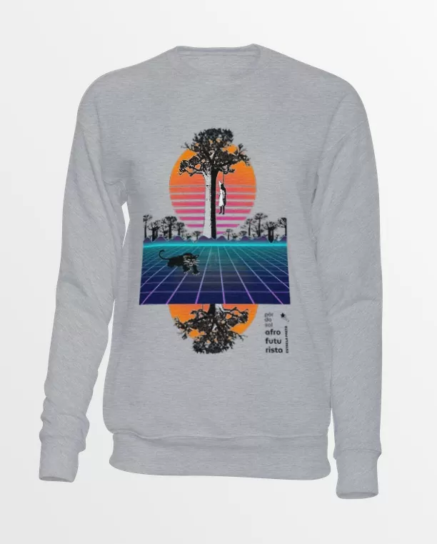 Moletom Afrofuturista Pôr do Sol - Imagem 2