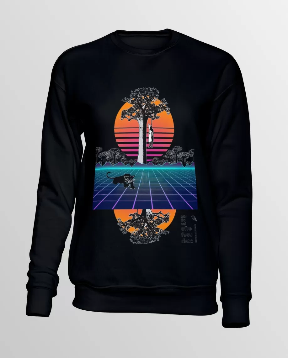 Moletom Afrofuturista Pôr do Sol