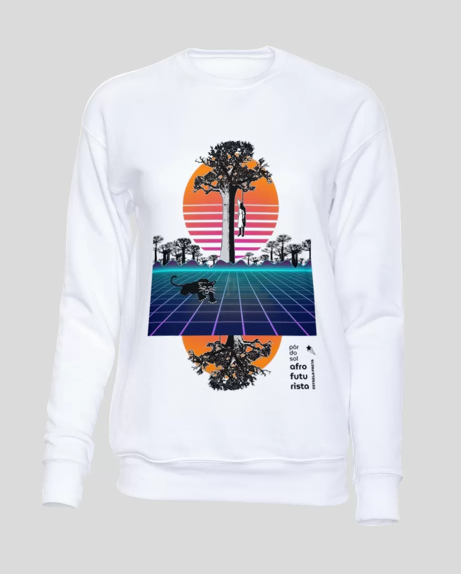 Moletom Afrofuturista Pôr do Sol - Imagem 3