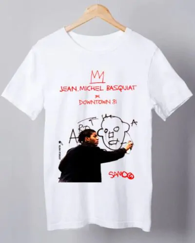 Camiseta Basquiat Downtown 81