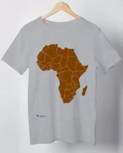 Camiseta África Brown - Plus Size