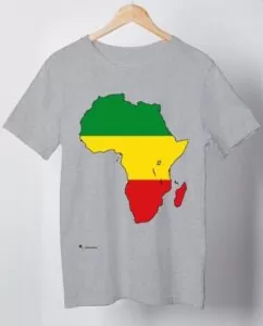 Camiseta África Rasta - Plus Size