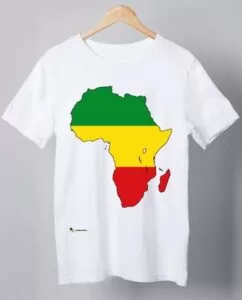 Camiseta &Aacute;frica Rasta - Plus Size