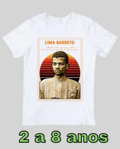 Camiseta Infantil Lima Barreto (2 a 8 anos)