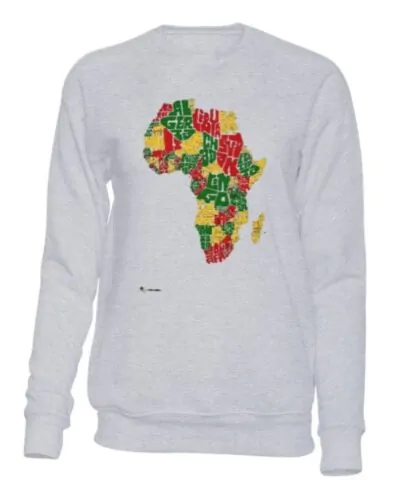 Moletom África Rasta Tipografia