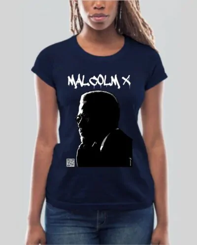 Baby Look Malcolm X Black