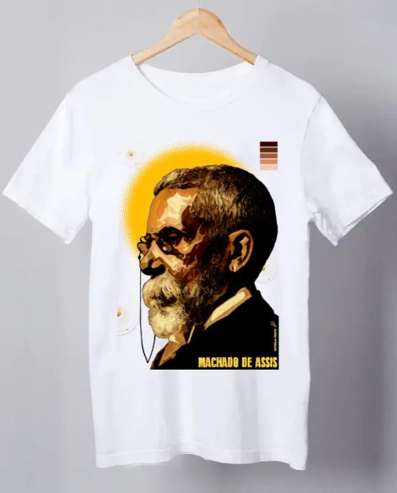 Camiseta Machado de Assis - Plus Size