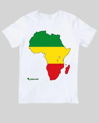 Camiseta Infantil África Rasta (02 a 08 anos)