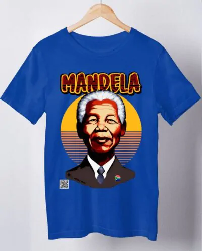 Camiseta Nelson Mandela – XGG (QR Code)