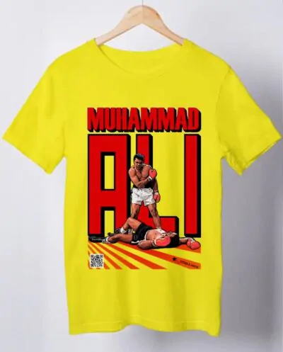 Camiseta Muhammad Ali (QR Code)