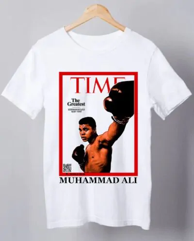 Camiseta Muhammad Ali Time (QR Code)