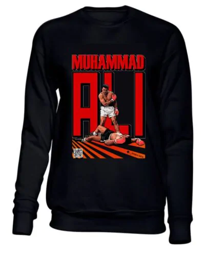 Moletom Muhammad Ali (QR Code)